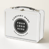 Werbeunternehmen für Ihr Firmenlogo Metall Brotdose (Vorderseite)