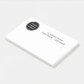 Werbeunternehmen für Ihr Firmenlogo Post-it Klebezettel (angewinkelt)