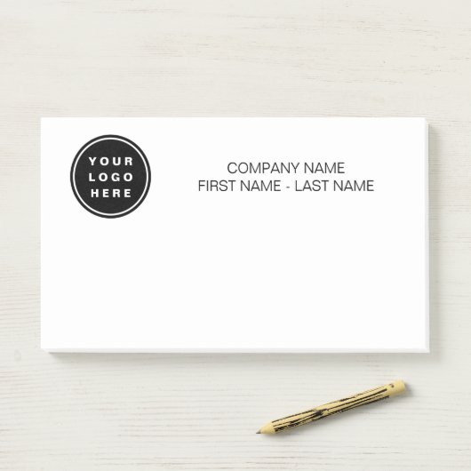 Werbeunternehmen für Ihr Firmenlogo Post-it Klebezettel (Auf Schreibtisch)