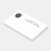 Werbeunternehmen für Ihr Firmenlogo Post-it Klebezettel (angewinkelt)