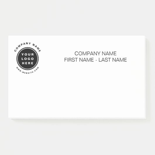 Werbeunternehmen für Ihr Firmenlogo Post-it Klebezettel (Vorderseite)