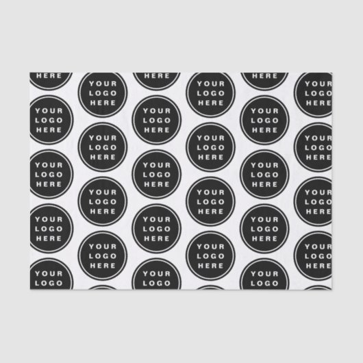 Werbeunternehmen für Ihr Firmenlogo Seidenpapier (Vorderseite)