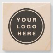 Werbeunternehmen für Ihr Firmenlogo Steinuntersetzer (Vorderseite)