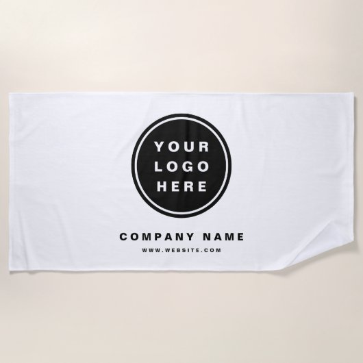 Werbeunternehmen für Ihr Firmenlogo Strandtuch (Vorderseite)