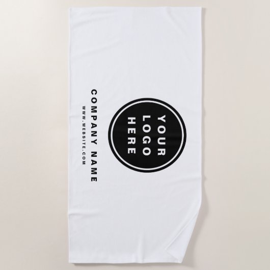 Werbeunternehmen für Ihr Firmenlogo Strandtuch (Vorderseite)