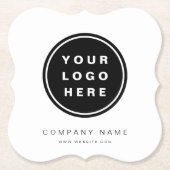 Werbeunternehmen für Ihr Firmenlogo Untersetzer (Vorderseite)