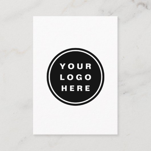 Werbeunternehmen für Ihr Firmenlogo Visitenkarte (Vorderseite)