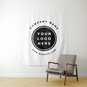 Werbeunternehmen für Ihr Firmenlogo Wandteppich