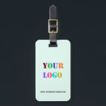 Werbeunternehmen für kundenspezifische Logos Perso Gepäckanhänger<br><div class="desc">Kundenspezifische Logos und Textwerbung Personalisiert - Hinzufügen von Logos / Bild und Text / Informationen - Umgestalten und verschieben Sie Elemente mit dem Anpassungsprogramm. Wählen Sie / fügen Sie Ihre Lieblingsfarbe Hintergrundfarbe!</div>