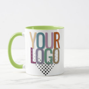Werbeunternehmen-Logo benutzerdefinierte Website Tasse