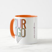 Werbeunternehmen-Logo benutzerdefinierte Website Tasse (Vorderseite Links)