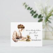 Werbeunternehmen Postkarte (Stehend Vorderseite)