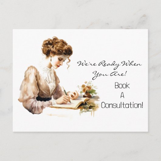 Werbeunternehmen Postkarte (Vorderseite)