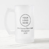 Werbeveranstaltung für Ihr Logo Mattglas Bierglas (Links)