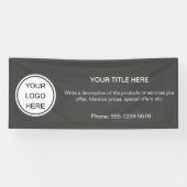 Werbeveranstaltung für umweltfreundliche Geschäfts Banner (Horizontal)