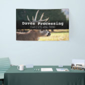 Werbeverbot für Wildtierbearbeitung Banner (Messeveranstaltung)