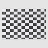 Werbeverpackung für moderne Firmenlogos Seidenpapier (Vorderseite)