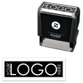 Werbeverpackung für personalisierte Firmenlogos Permastempel (Beispiel)