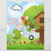 Werbevorlage für Veranstaltungen des Osterhandwerk (Rückseite)