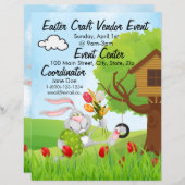 Werbevorlage für Veranstaltungen des Osterhandwerk (Vorne/Hinten)