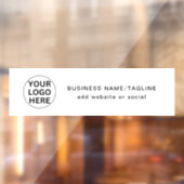 Werbeweiße für benutzerdefinierte Text- und Geschä Fensteraufkleber (Blatt 2)