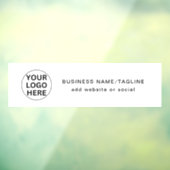 Werbeweiße für benutzerdefinierte Text- und Geschä Fensteraufkleber (Blatt 3)