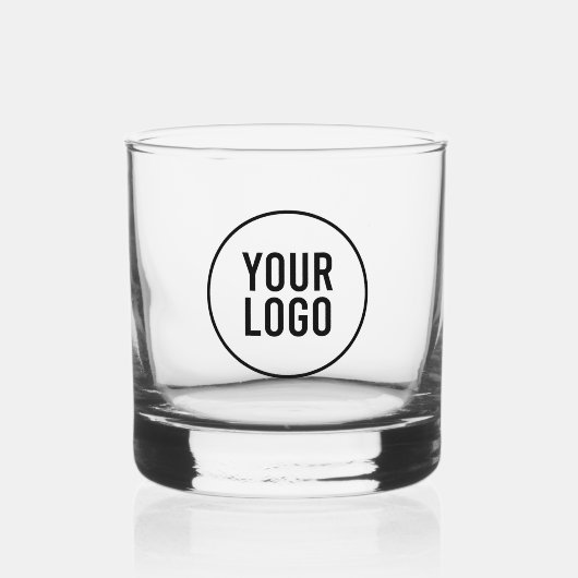 Werbewhiskey-Gläser mit Logo Whiskyglas (Vorderseite)