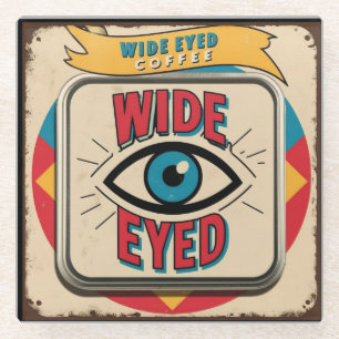 Werbezeichen für Breitband-Coffee-Co Glasuntersetzer