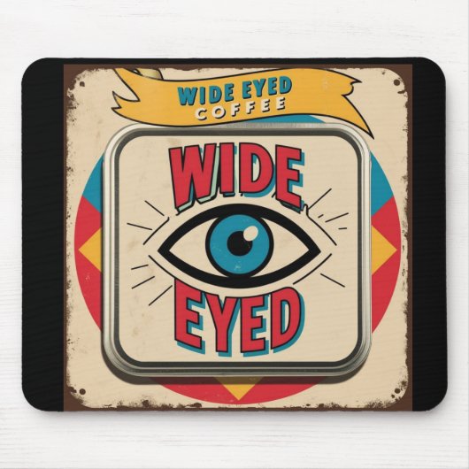 Werbezeichen für Breitband-Coffee-Co Mousepad (Vorne)