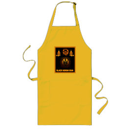 Werbezeichen für Metalle für Black Widow Lange Schürze