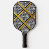 Werbezeitgenössischer und kreativer Goldstandard Q Pickleball Schläger (Vorderseite)