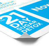 Werbezuckerplakat Poster (Ecke)