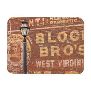 Werbung auf Seiten des Gebäude Magnet