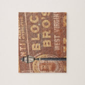 Werbung auf Seiten des Gebäude Puzzle (Vertikal)