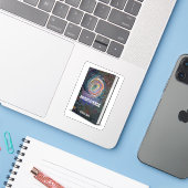 Werbung (Buch) - Aufkleber (Laptop mit iPhone)