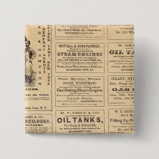 Werbung Button (Vorderseite)