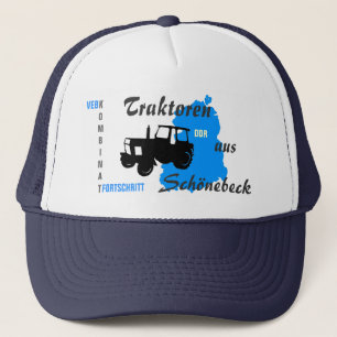 Werbung DDR Kombinat Fortschritt Truckerkappe