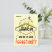 Werbung DDR Landtechnik Postkarte (Stehend Vorderseite)