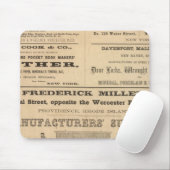 Werbung durch neun Unternehmen Mousepad (Mit Mouse)