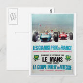 Werbung für 1966 Lemans Postkarte (Vorne/Hinten)