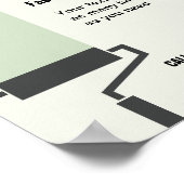 Werbung für Auftragnehmer für Maler Poster (Ecke)