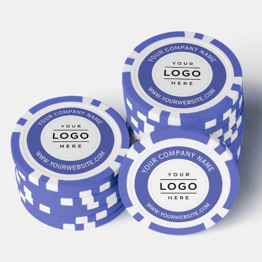 Werbung für benutzerdefinierte Logos Pokerchips (Stapel)