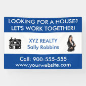 Werbung für benutzerdefinierte Real-Anwesen-Logos Banner (Horizontal)