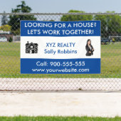 Werbung für benutzerdefinierte Real-Anwesen-Logos Banner (Insitu)