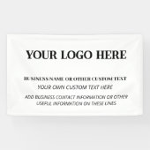 Werbung für Berufliche Firmenlogo Banner (Horizontal)