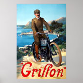 Werbung für Bicycles Griffon 1905 Poster (Vorne)