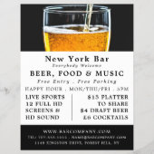 Werbung für Bier, Pub/Brauerei Flyer (Vorne)