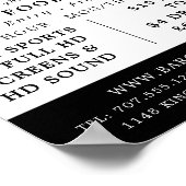 Werbung für Bier, Pub/Brauerei Poster (Ecke)