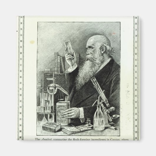 Werbung für "Cadbury's Cocoa" Magnet (Vorne)