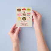 Werbung für "Cake Stall Bake Sale" Flyer (Gruppe)